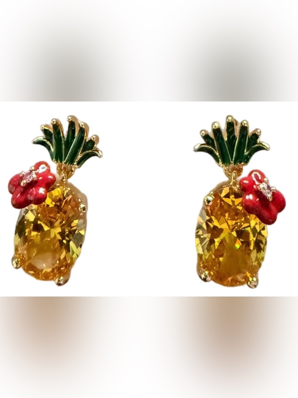 KATE SPADE Pineapple Passion Earrings
